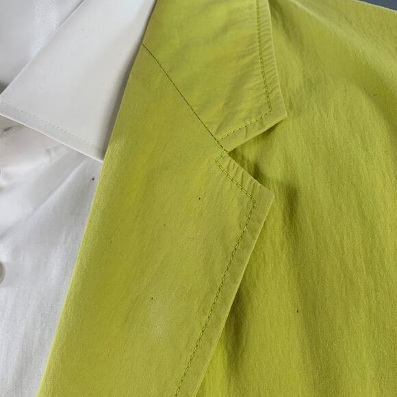 VIKTOR & ROLF Size 38 Yellow Cotton Blend Single Breasted Sport Coat - Picture 8 of 16